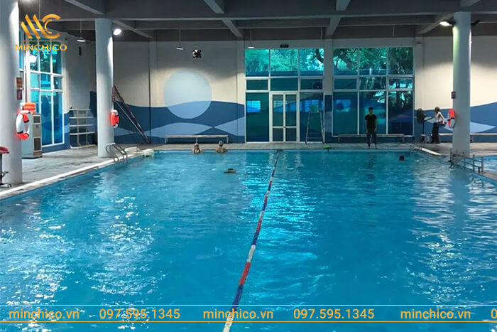 Bể bơi bốn mùa Vạn Bảo, Khu ngoại giao đoàn