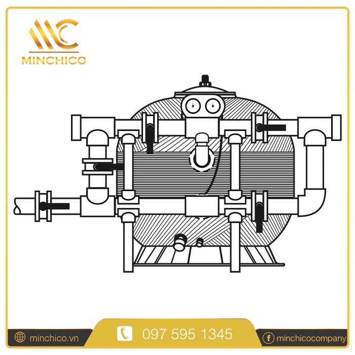 Bình lọc bể bơi cỡ lớn Series F