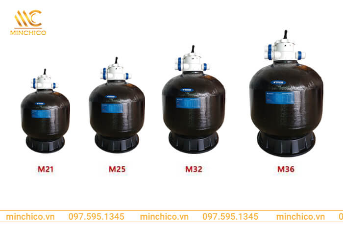 Bảng thông số kỹ thuật chi tiết của bình lọc Bảng thông số kỹ thuật chi tiết của bình lọc