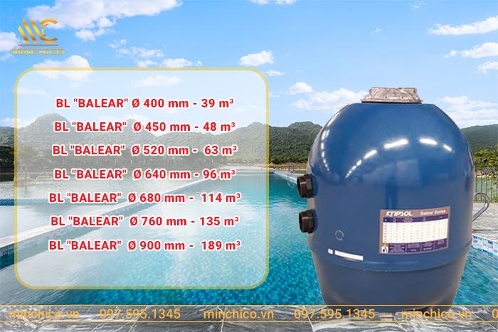 Ứng dụng bình lọc cát bể bơi Kripsol model BL Ứng dụng bình lọc cát bể bơi Kripsol model BL