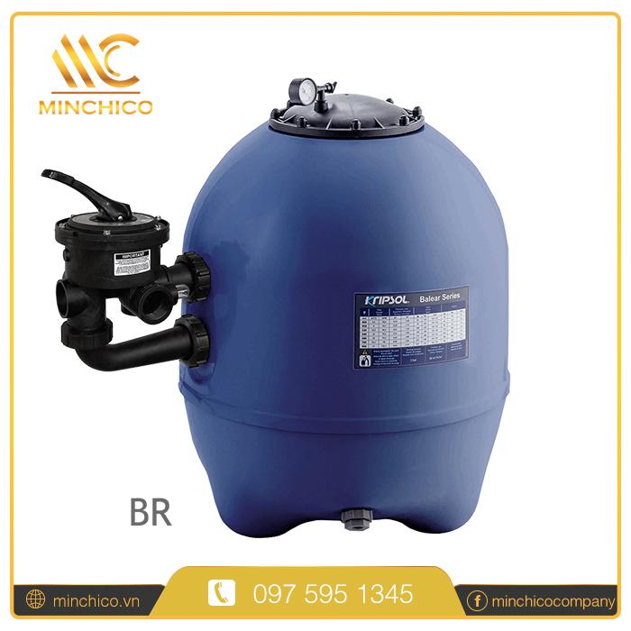 Bình lọc cát bể bơi Kripsol Model BR