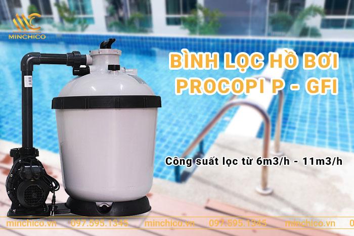 Bình lọc hồ bơi Procopi P - GFI