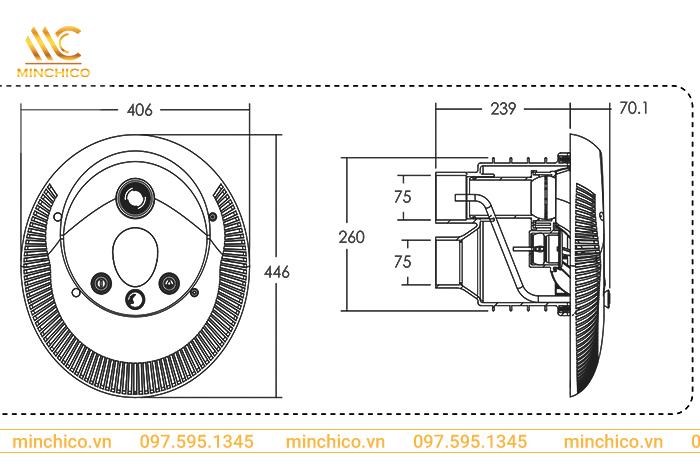 Cấu tạo đầu bơi ngược dòng bể bơi Emaux
