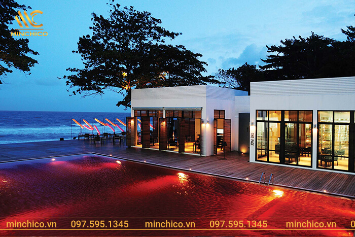 Hồ bơi khách sạn The Library, Koh Samui, Thái Lan Hồ bơi khách sạn The Library, Koh Samui, Thái Lan