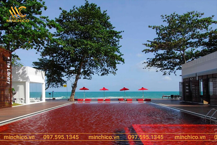 Hồ bơi khách sạn The Library, Koh Samui, Thái Lan Hồ bơi khách sạn The Library, Koh Samui, Thái Lan