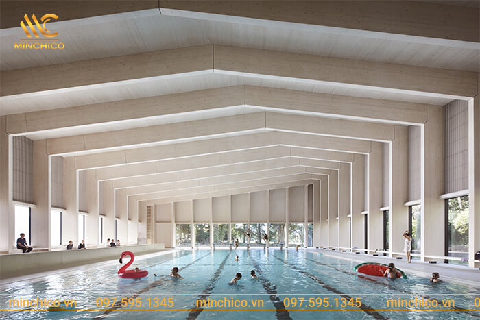 Kích thước bể bơi trường học Kích thước bể bơi trường học