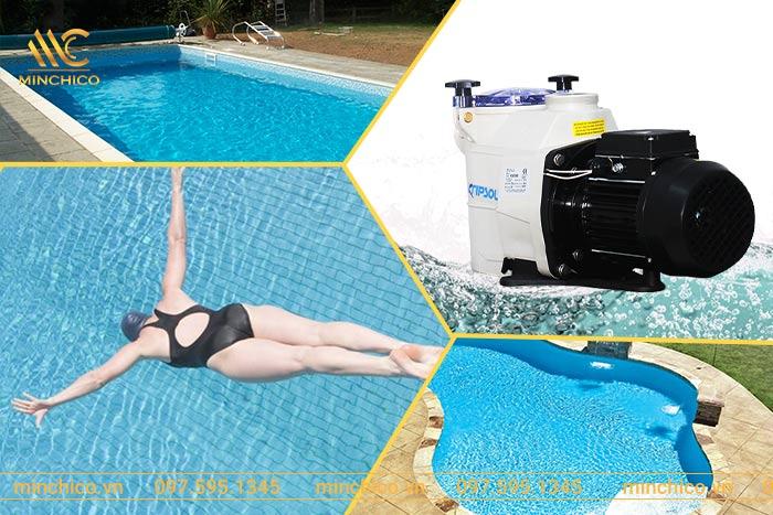 Ứng dụng máy bơm nước hồ bơi Kripsol KSE