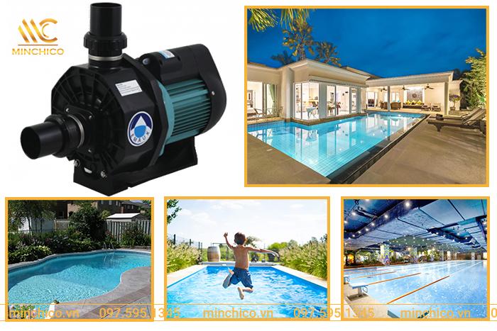 Ứng dụng máy bơm nước bể bơi Emaux Series SR Ứng dụng máy bơm nước bể bơi Emaux Series SR
