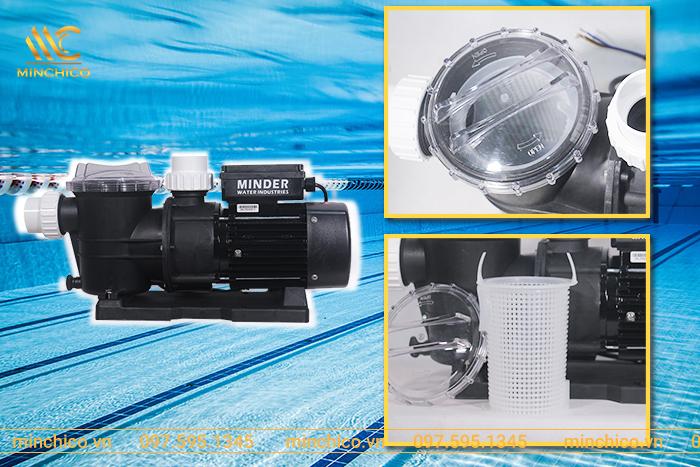Máy bơm hồ bơi mini Minder