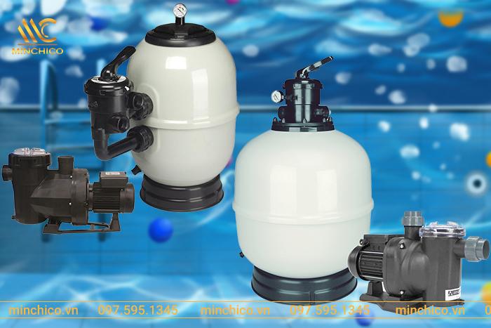 Ứng dụng máy bơm lọc nước bể bơi Astral Victoria