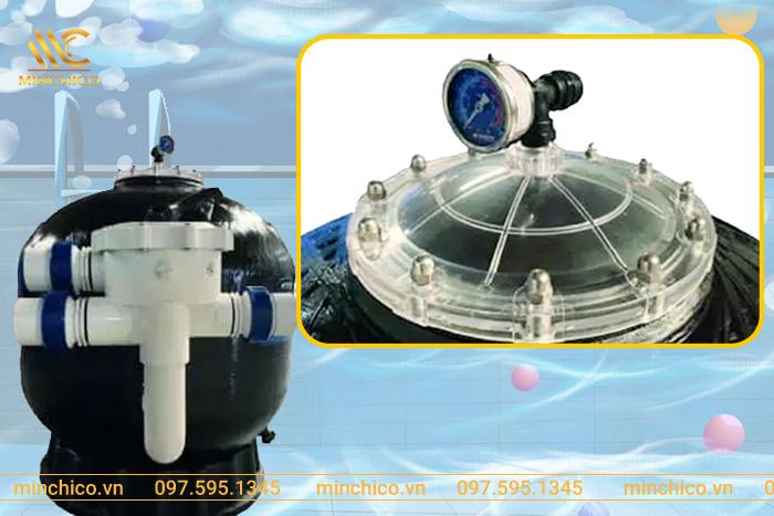 Nắp bình lọc hồ bơi Minder MS