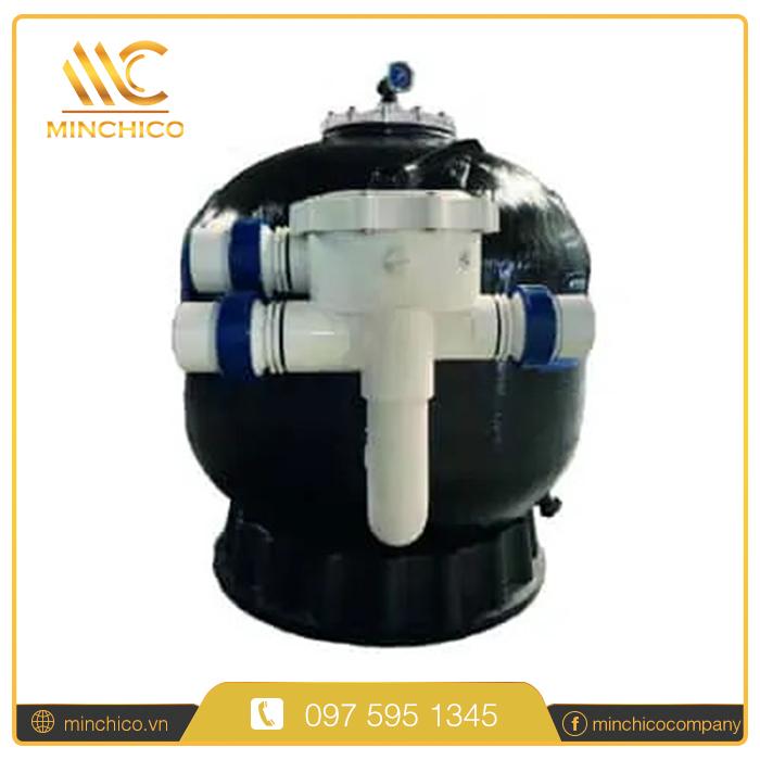 Bình lọc bể bơi Minder Model MS van cạnh