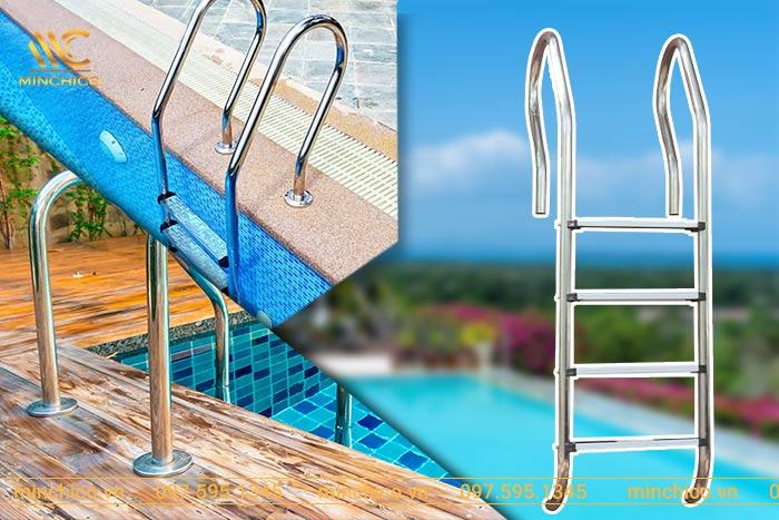 Báo giá thang bể bơi inox MXI 4D Kripsol