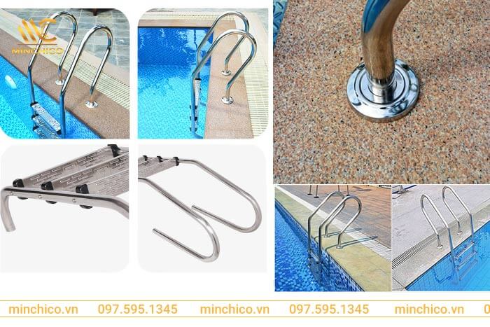 Cầu thang hồ bơi SF215 Cầu thang hồ bơi SF215