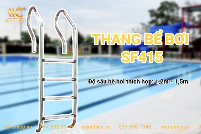 Thang bể bơi SF415 Thang bể bơi SF415