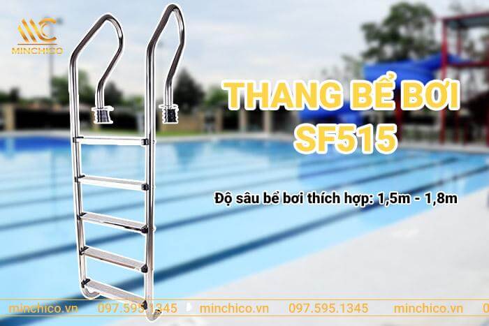 Thang bể bơi SF515 Thang bể bơi SF515