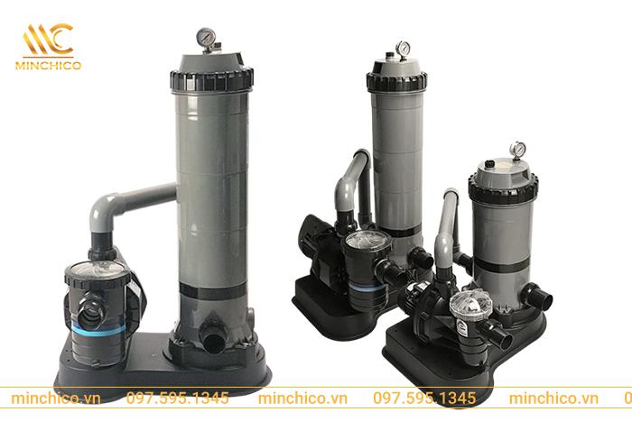 bình lọc vệ sinh hồ bơi