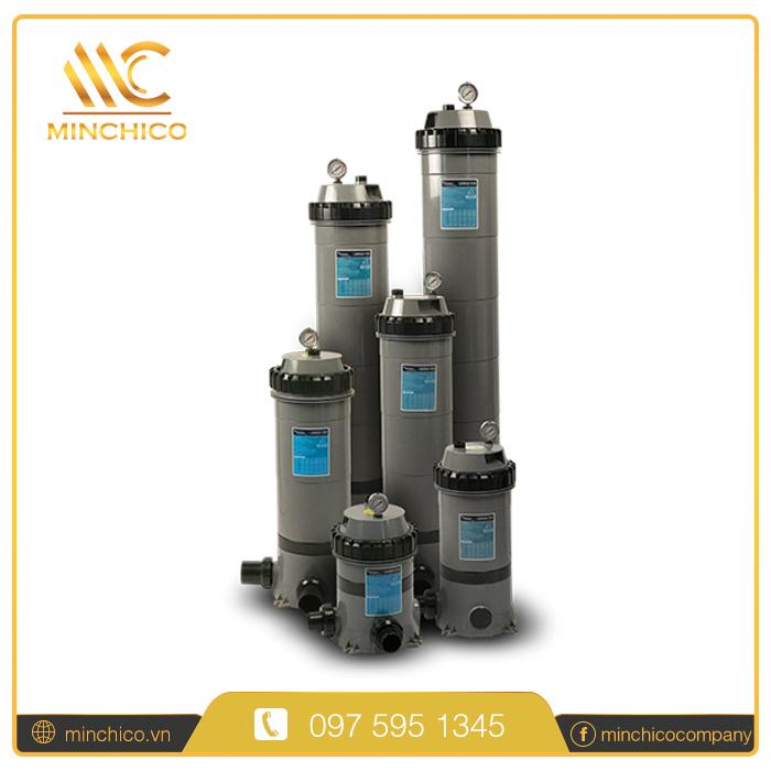 Bình lọc bể bơi Cartridge Emaux CF75