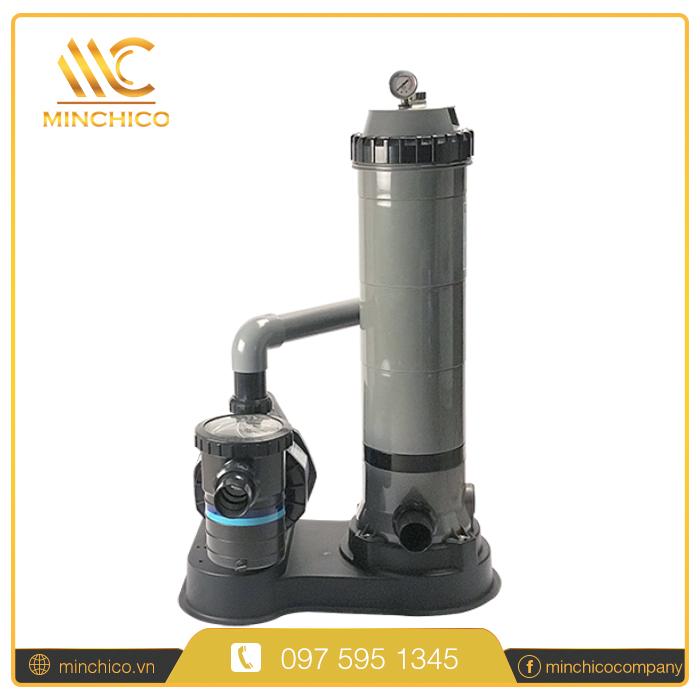 Bình lọc bể bơi Cartridge Emaux CF75