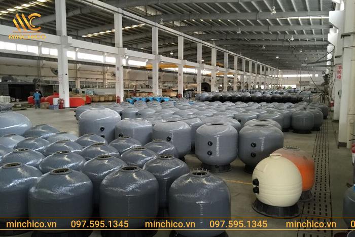 Bình lọc cát bể bơi Emaux Series V