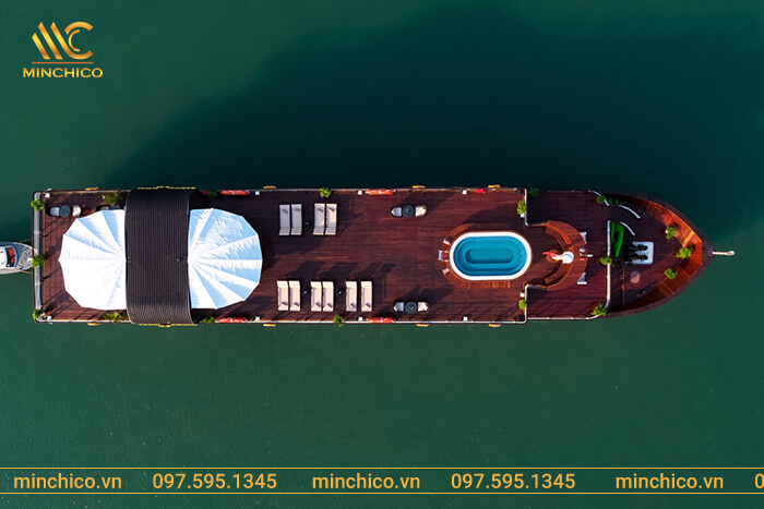 Hình ảnh bồn sục du thuyền 5 sao Orchid Premium Cruise