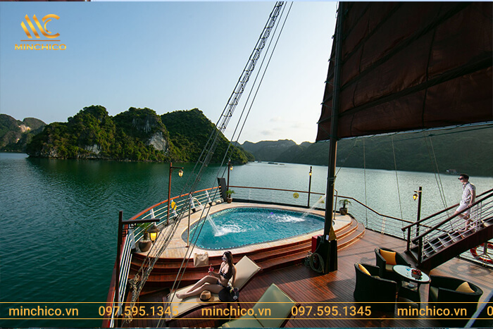 MINCHICO hoàn thiện bàn giao bồn sục Du thuyền Azalea (Orchid Trendy), Hạ Long, Quảng Ninh