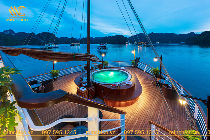 MINCHICO hoàn thiện bàn giao bồn sục Du thuyền Orchid Classic Cruise, Hạ Long, Quảng Ninh