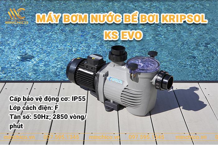 Máy bơm nước bể bơi Kripsol KS Evo Máy bơm nước bể bơi Kripsol KS Evo