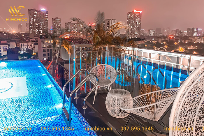 Bể bơi vô cực Cầu Giấy ấn tượng nhất Bể bơi vô cực Cầu Giấy ấn tượng nhất