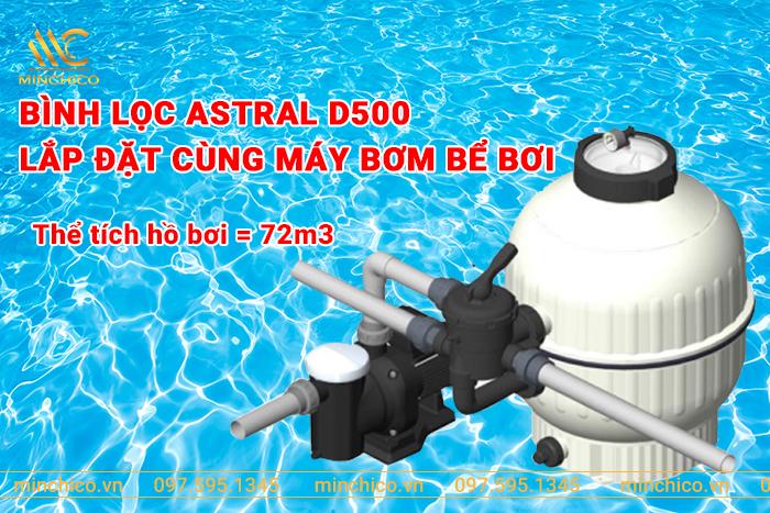 Ứng dụng bình lọc cát hồ bơi Astral D500 bằng nhựa Ứng dụng bình lọc cát hồ bơi Astral D500 bằng nhựa