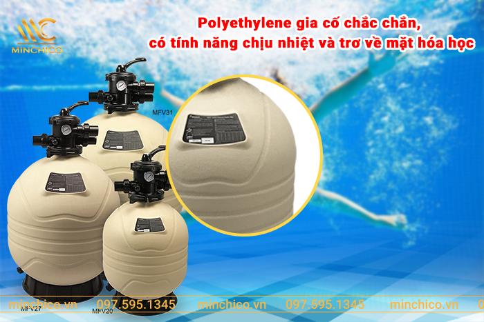 Bình lọc nước hồ bơi Emaux MFV35 có đặc điểm, tính năng gì nổi bật?