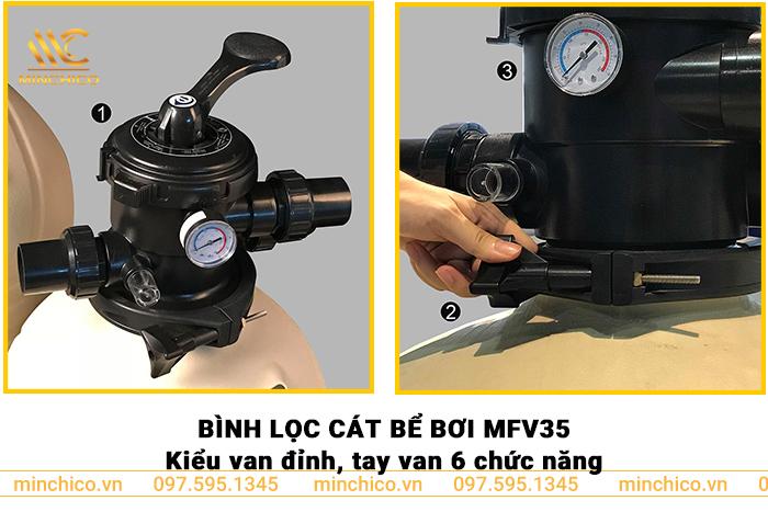 Bình lọc cát bể bơi MFV35