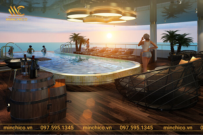 bồn sục du thuyền 6 sao Elite of the Seas