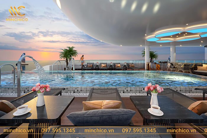 bồn sục du thuyền 6 sao Elite of the Seas