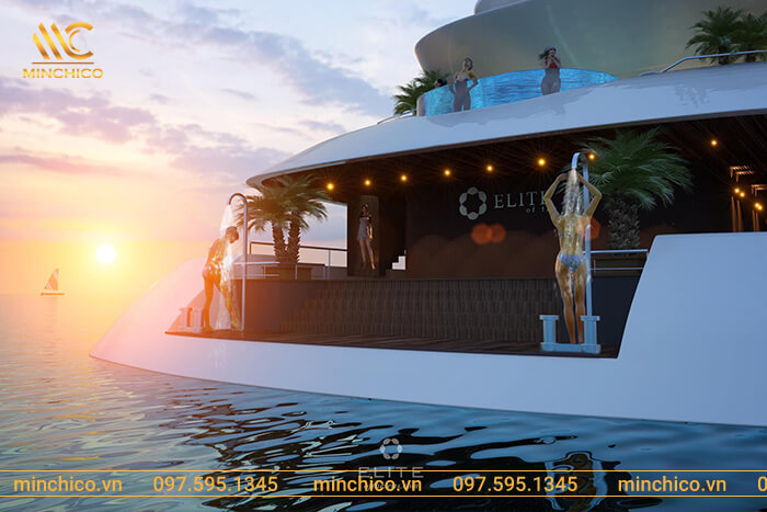 bồn sục du thuyền 6 sao Elite of the Seas