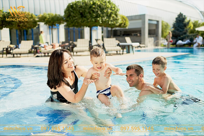 mẫu bể bơi gia đình đẹp mẫu bể bơi gia đình đẹp