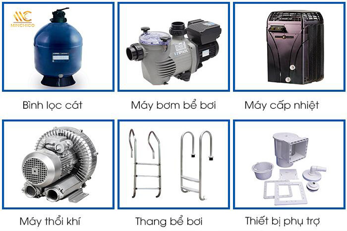 Báo giá trọn bộ thiết bị lọc nước bể bơi mới nhất 2021