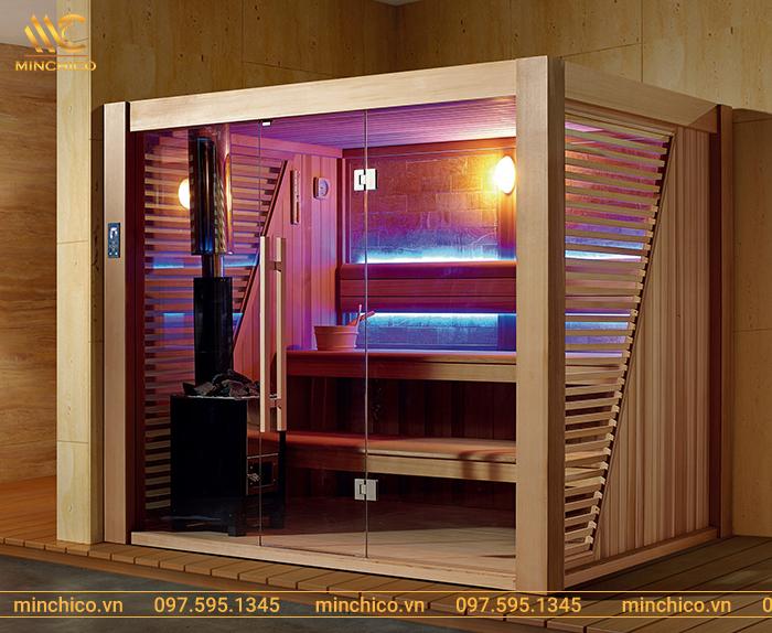 MINCHICO - đơn vị phân phối, lắp đặt phụ kiện phòng xông sauna uy tín MINCHICO - đơn vị phân phối, lắp đặt phụ kiện phòng xông sauna uy tín