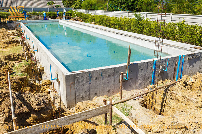 Dịch vụ thiết kế thi công bể bơi Hà Nội Dịch vụ thiết kế thi công bể bơi Hà Nội