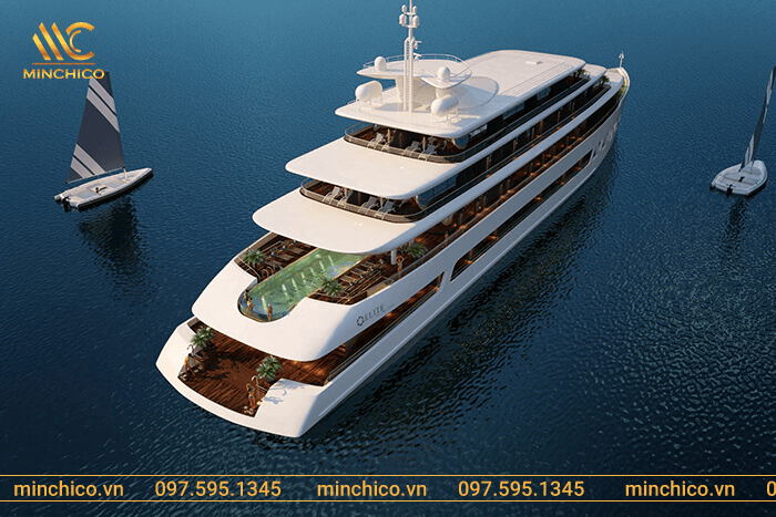 Bể bơi du thuyền 6 sao Elite of the Seas - Hải Phòng