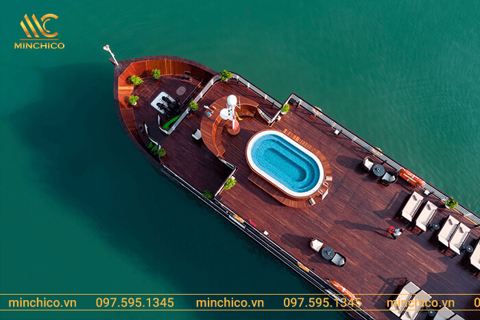 Bồn sục du thuyền 5 sao Orchid Premium Cruise - Hạ Long, Quảng Ninh