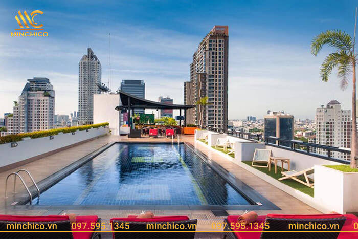 cách xây bể bơi trên sân thượng cách xây bể bơi trên sân thượng