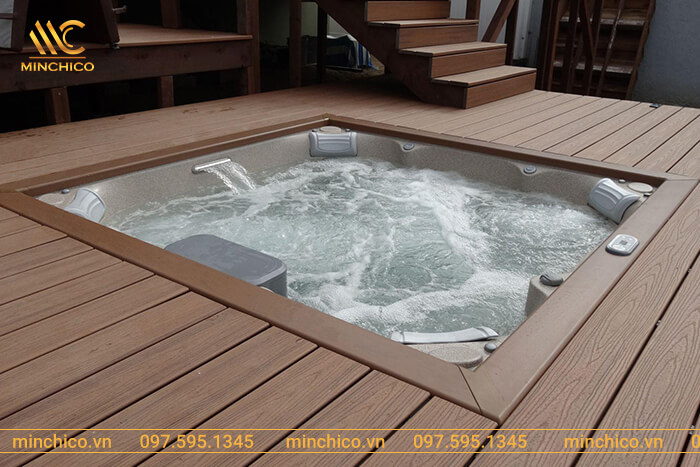 Thiết kế thi công bồn sục spa trọn gói Thiết kế thi công bồn sục spa trọn gói