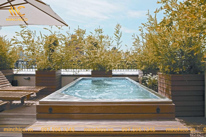 các mẫu biệt thự có hồ bơi