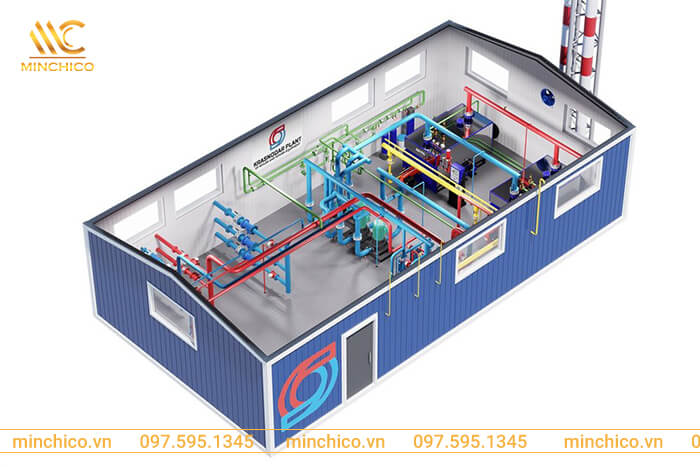 Hệ thống lọc tuần hoàn có đường ống