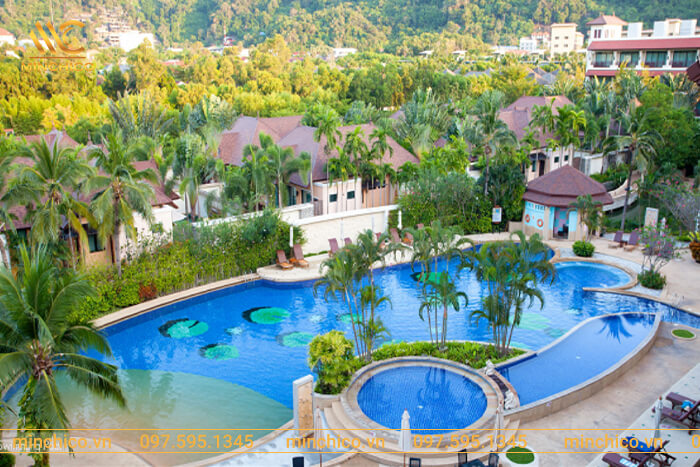 Cấu tạo hồ bơi kinh doanh