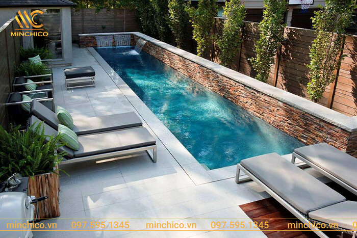 Cấu tạo hồ bơi gia đình