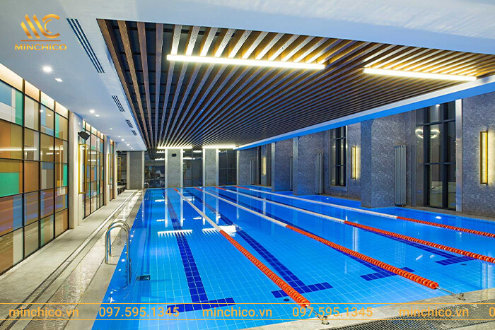 Công ty thi công Bể bơi phòng gym, trung tâm thể hình Công ty thi công Bể bơi phòng gym, trung tâm thể hình