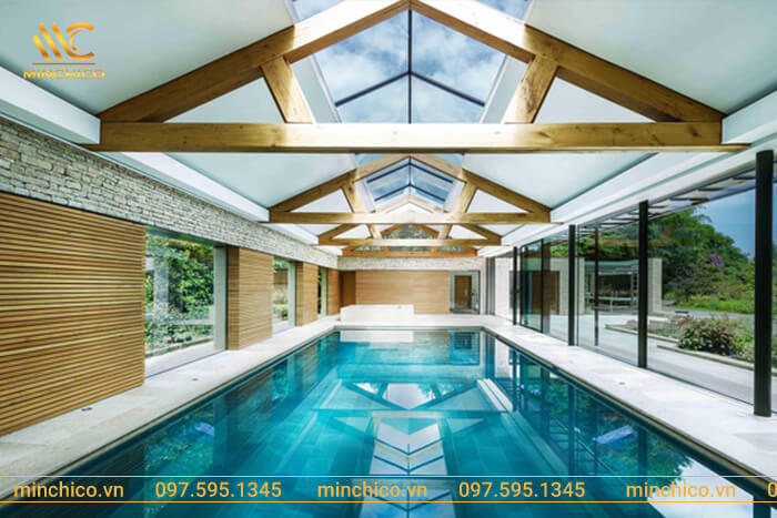 Công ty thi công Hồ bơi bốn mùa trong nhà Công ty thi công Hồ bơi bốn mùa trong nhà