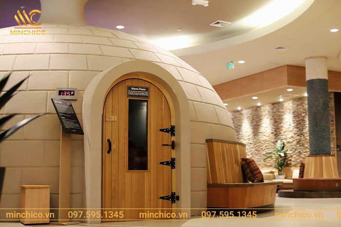 Năng lực thi công phòng xông hơi Hàn Quốc của Minchico Năng lực thi công phòng xông hơi Hàn Quốc của Minchico